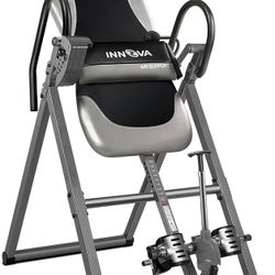 Innova ITX9900 Inversion Table with Air Lumbar Support, Black/Gray
