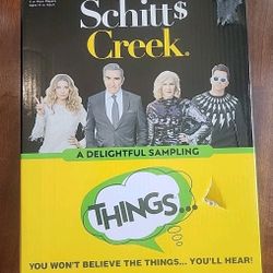 Schitts Creek A Delightful Sampling Things Card Game 100 Topic Cards Sealed New