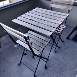 Ikea Tarno patio set