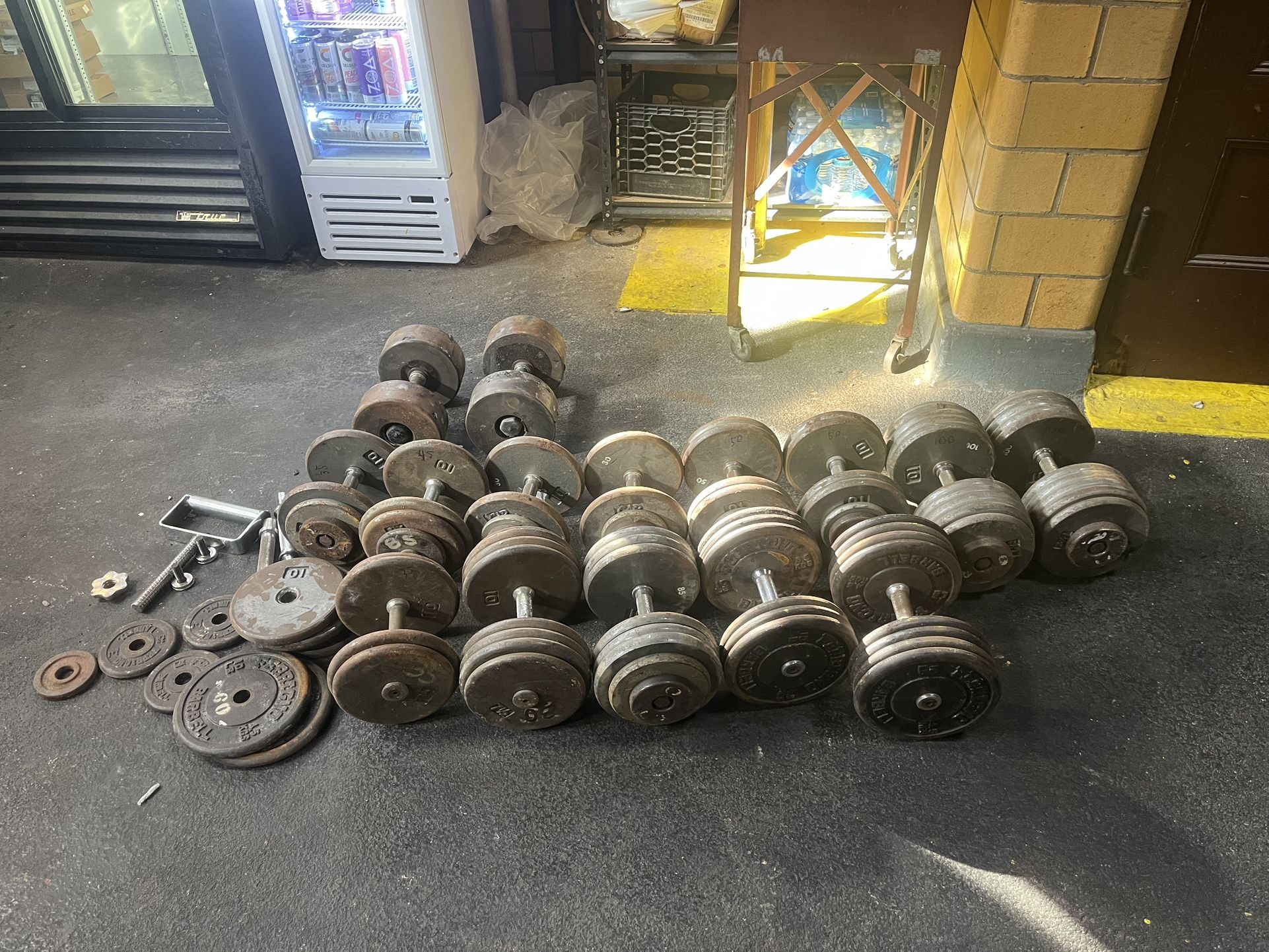 Adjustable Dumbell Set - $1 Per Pound 