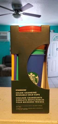 Starbucks Changing Color Cups