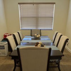 Dining Table 8 chairs