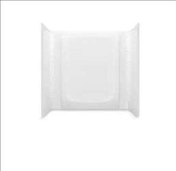 Sterling
STORE+ 32 in. W x 60 in. H 3-Piece Direct-to-Stud Alcove Tub Wall Surround in White