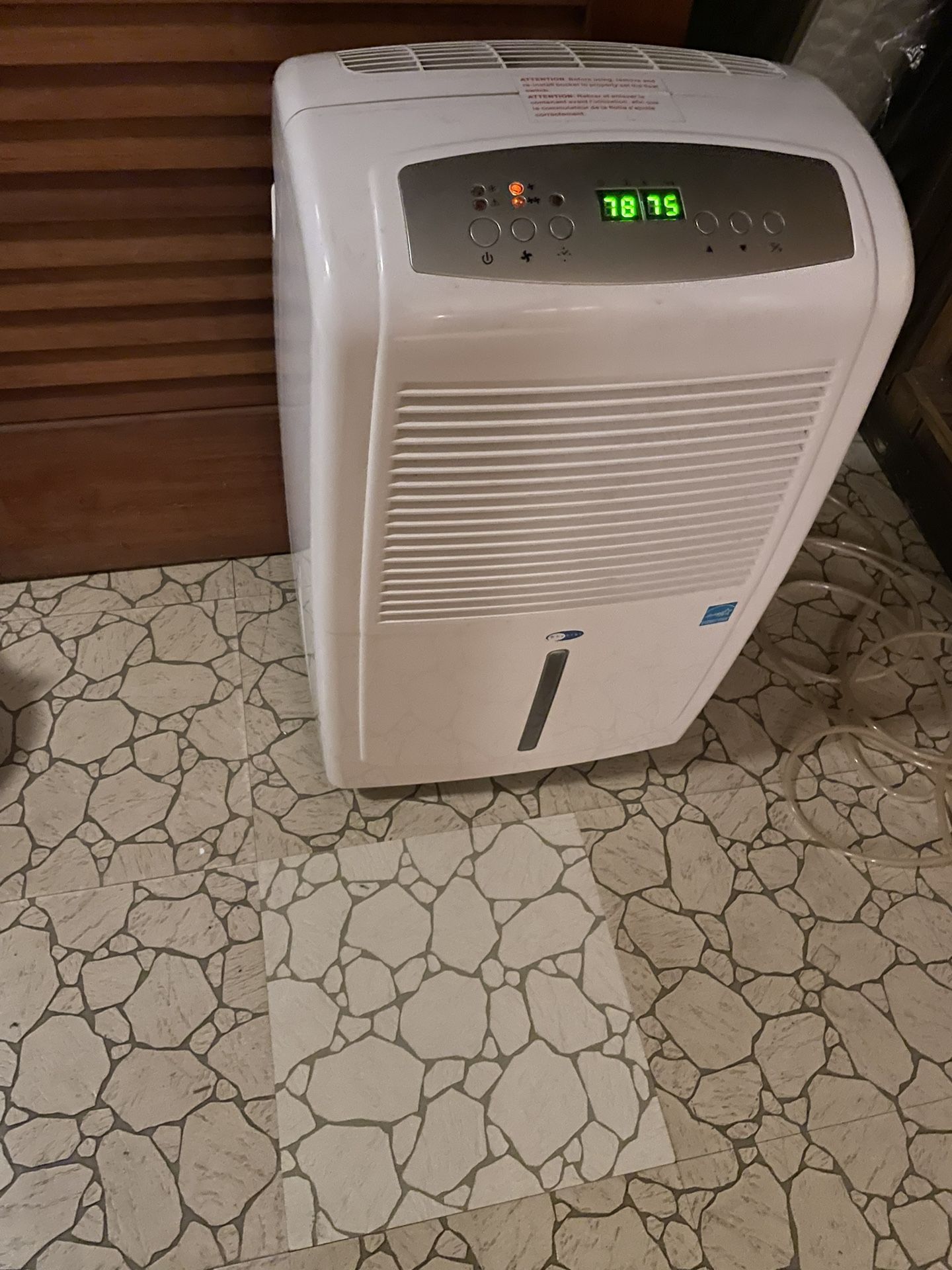 Dehumidifier.