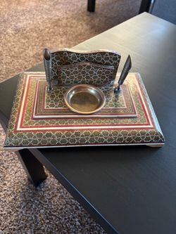 Hand made vintage pen or pencil holder