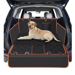 Cargo Liner for Dogs, Waterproof Pet Cargo Cover Dog Seat Mat for SUVs Sedans Vans, Non-Slip, Large Size Universal Fit, Black (Cargo-Liner)
