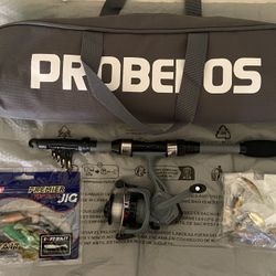 Brand New Fishing Rod Combo Set 🎣 Full Kit w/ Reel, Lures & Bag (Great Deal)