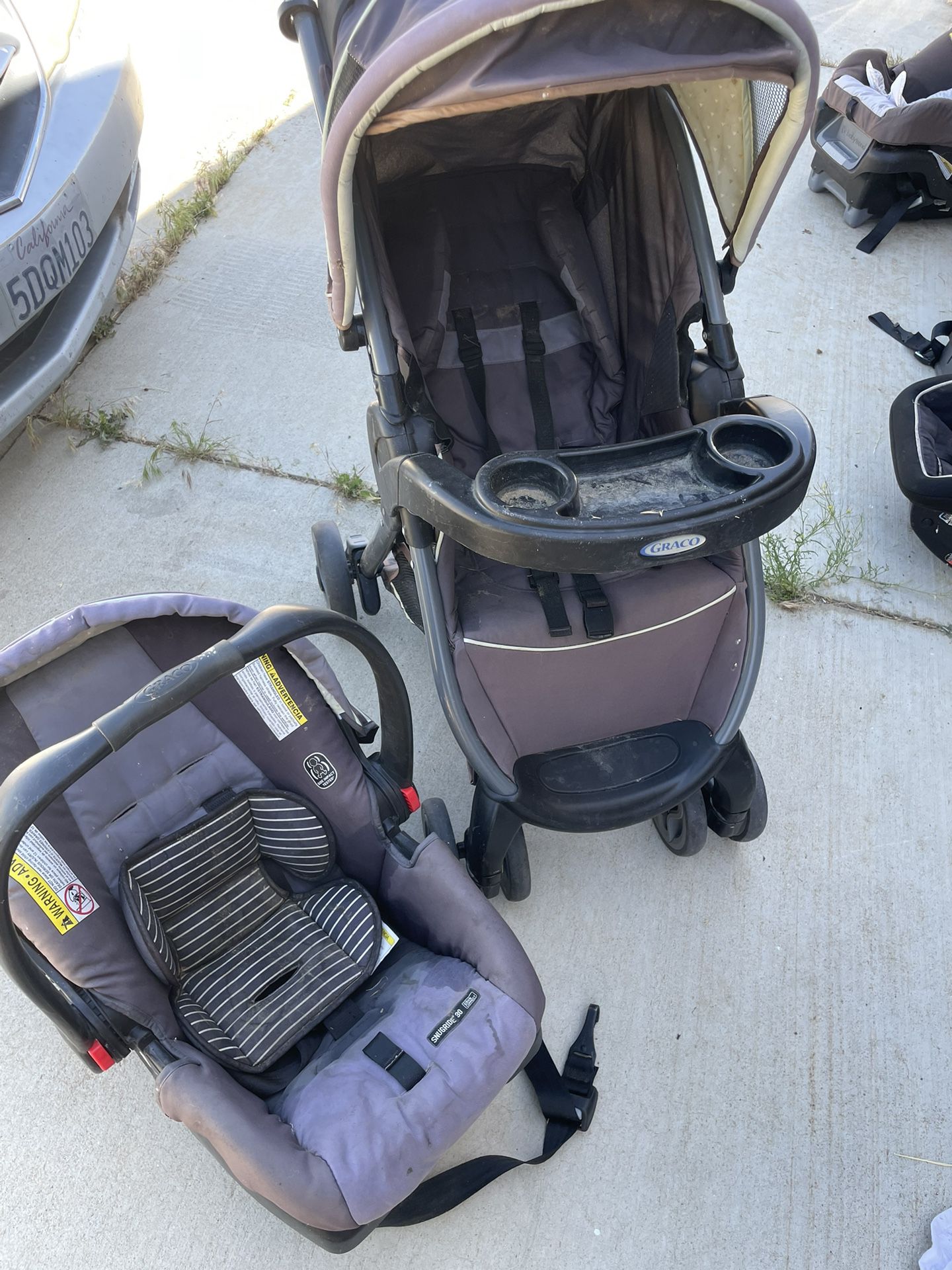 Graco Car seat With Stroller 