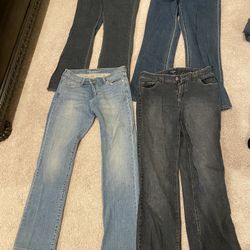 Jeans (size 10p)Levi’s,Lee,Sonoma,old navy Brand 