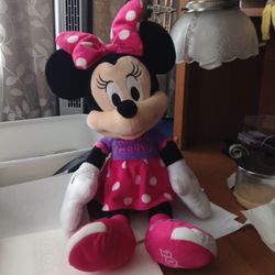 Plush Disney Minnie Mouse