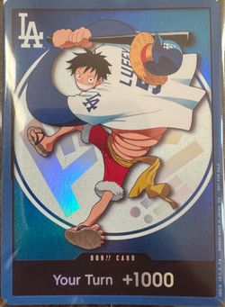 One piece card