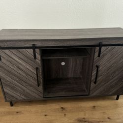 Wooden Media Console 
