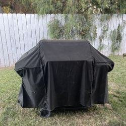 Grill with cover