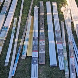 All. Brand new parts, electrical faciable, facial board, many blinds.
 Plumbing part.