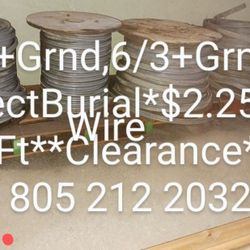 Wire*Direct*Burial*6/2+Grnd*8/3+Grnd*8/2+Grnd