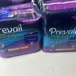  Prevail Women Daily Underwear XL Extra Absorbency  All 4 Packages For