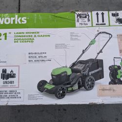 Greenworks Electric Lawnmower 