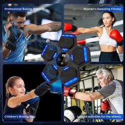 Smart Bluetooth Music Boxing Machine with Gloves