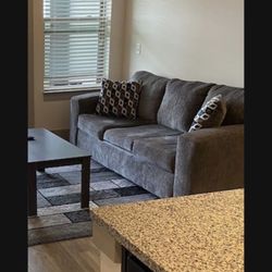 Grey Sofa 
