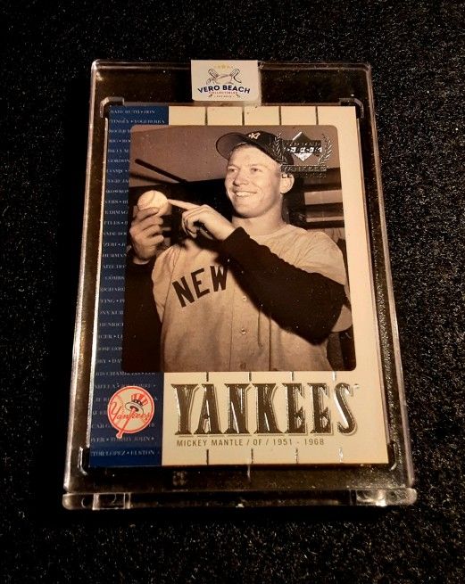 Mickey Mantle 2000 Upper Deck Yankee Legends NY YANKEES MLB