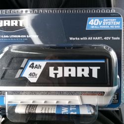Hart 40v  4AH  Battery