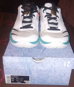 Nike Ja 1 Scratch White Turbo Green