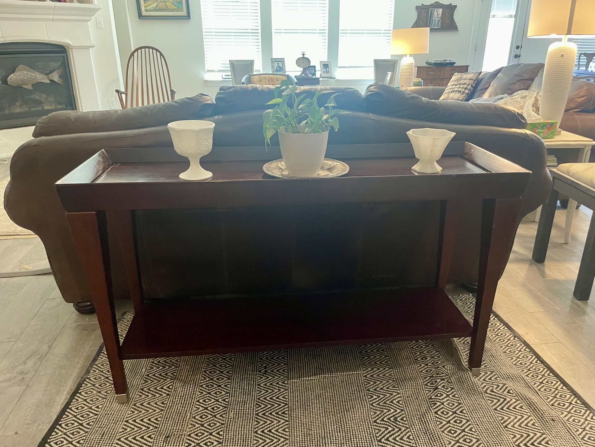 Mid Century Modern Style Console Table