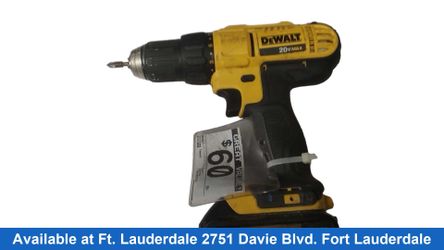 Dewalt Dcd771 Yellow Cordless Impact Drill