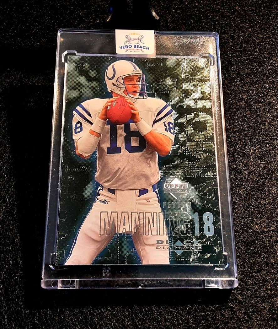 Peyton Manning 2000 Upper Deck Black Diamond Indianapolis Colts NFL STAR