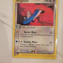 Pokemon Dragonair 14/97 Non-Holo Rare Ex-Dragon Card - LP