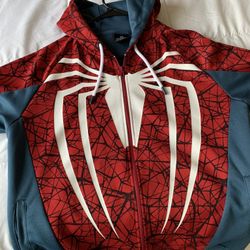 WHITE Spider-Man hoodie 