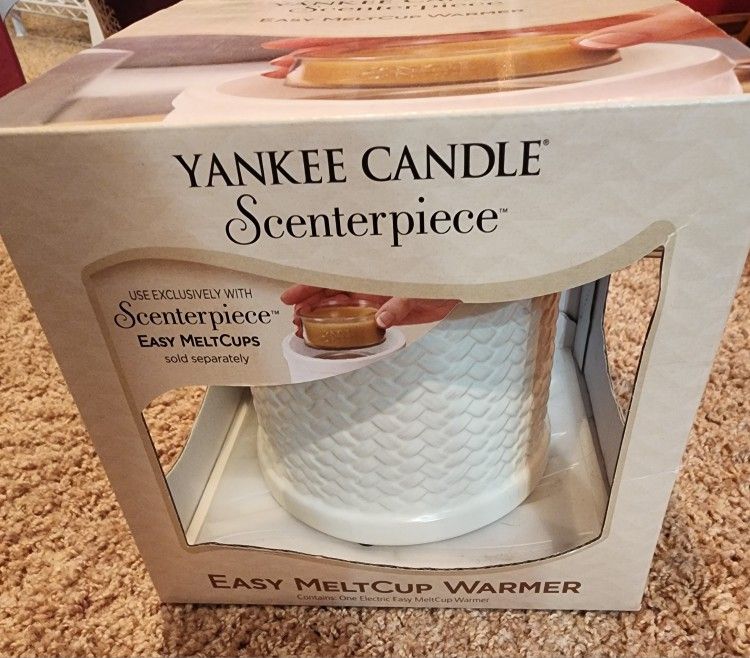 Yankee Candle Scenterpiece - Easy Meltcup Warmer white