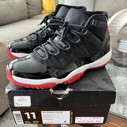 Jordan 11 Bred size 11
