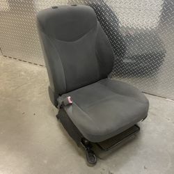 10-15 Toyota Prius Cloth Driver Seat Dark Gray Front Left Side 