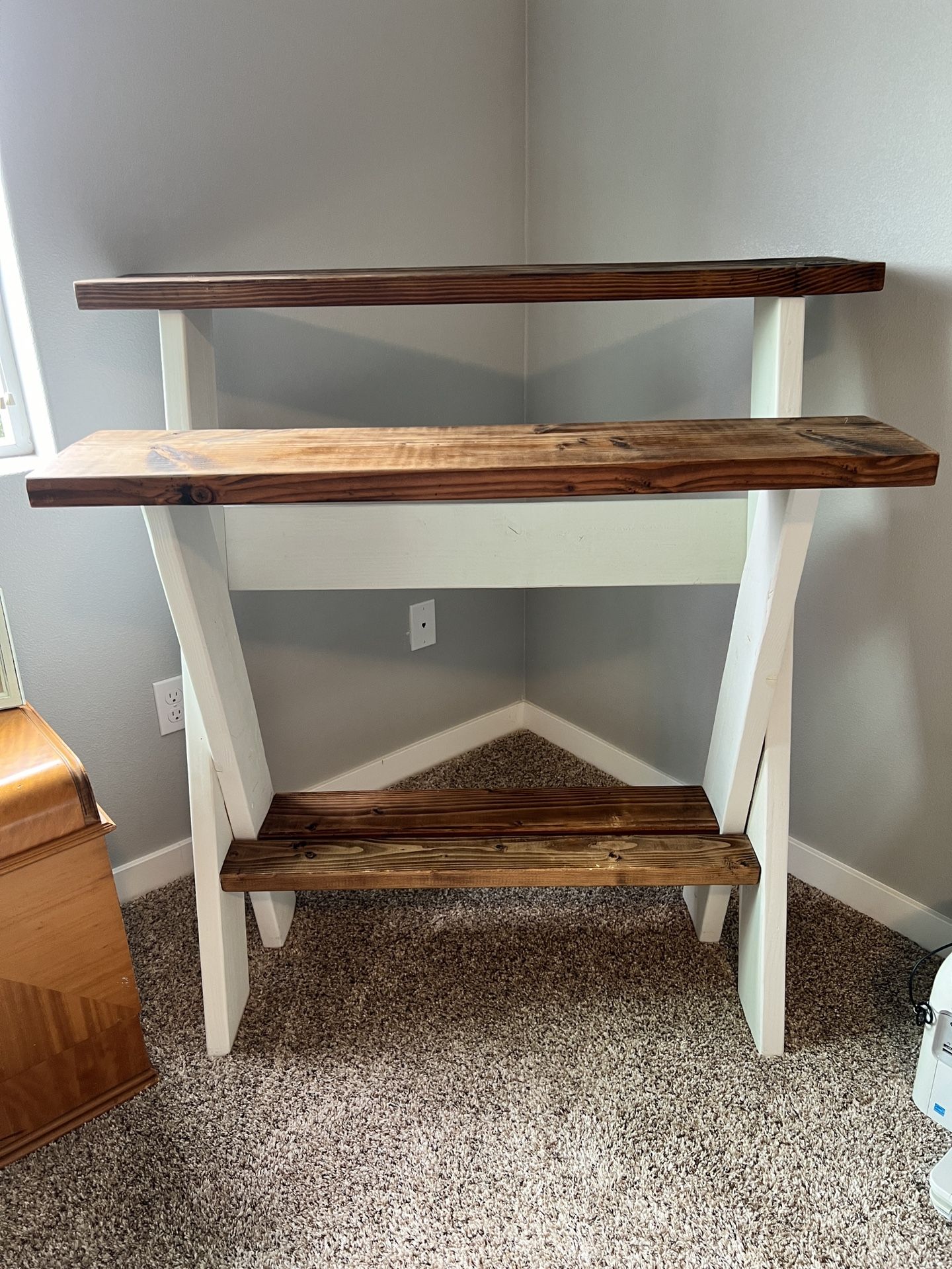 Solid wood Stand Up Desk