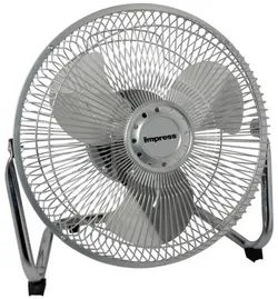 Impress 9" silver high velocity fan (IM 709V)