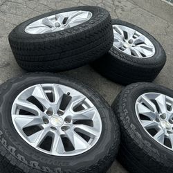 WHEELS STOCK OEM 20” CHEVY