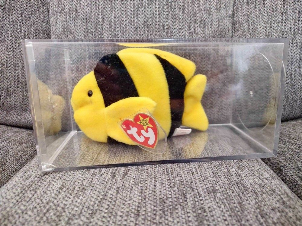 Ty Beanie Babies Bubbles The Fish July 2, 1995