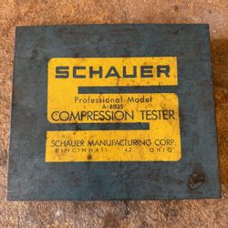Schauer Engine Compression Tester