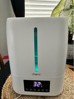 Chooone 6L Top Fill Ultrasonic Humidifier (Model KC-C15-B2) featuring both cool and warm mist options.