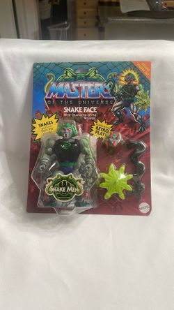 Masters Of The Universe Snake Men/Face