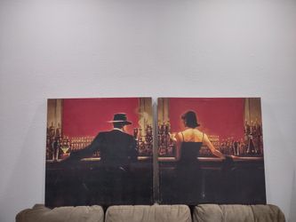 Pair Of Beautiful Bar Paint..