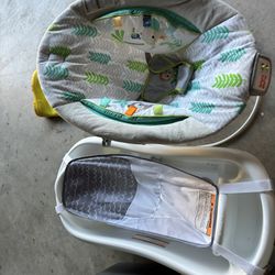 Baby’s Tub And A Chair $25 For Both 