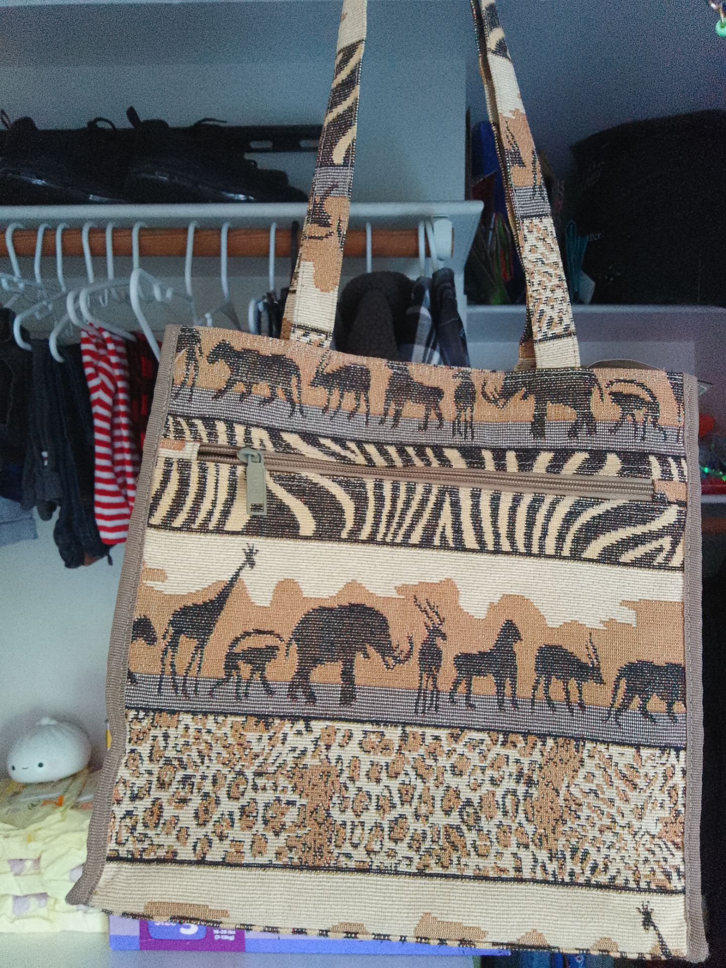 Safari diaper bag