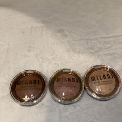 Milani Highlighter, Blush, and Bronzer Bundle 