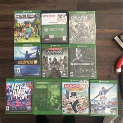 XBOX ONE GAMES 