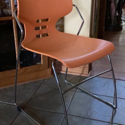 9to5 Molded Stacking Retro Style Chair  