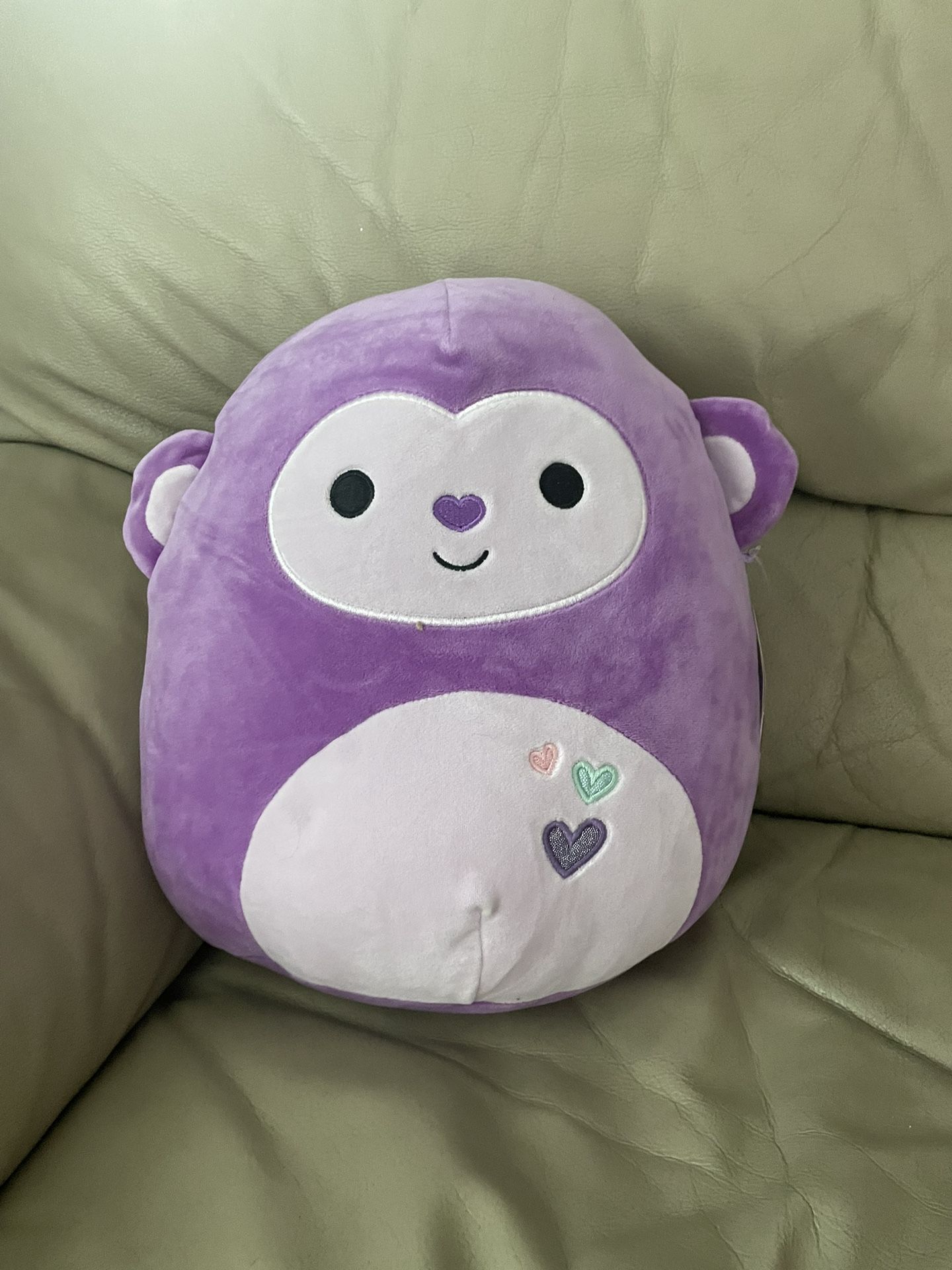 Squishmallows Hartman the Purple Monkey 12"