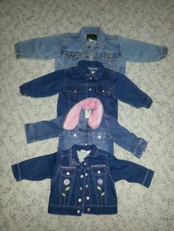 Denim jackets like new