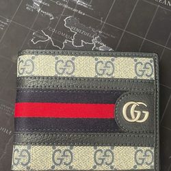 Gucci Wallet Blue 